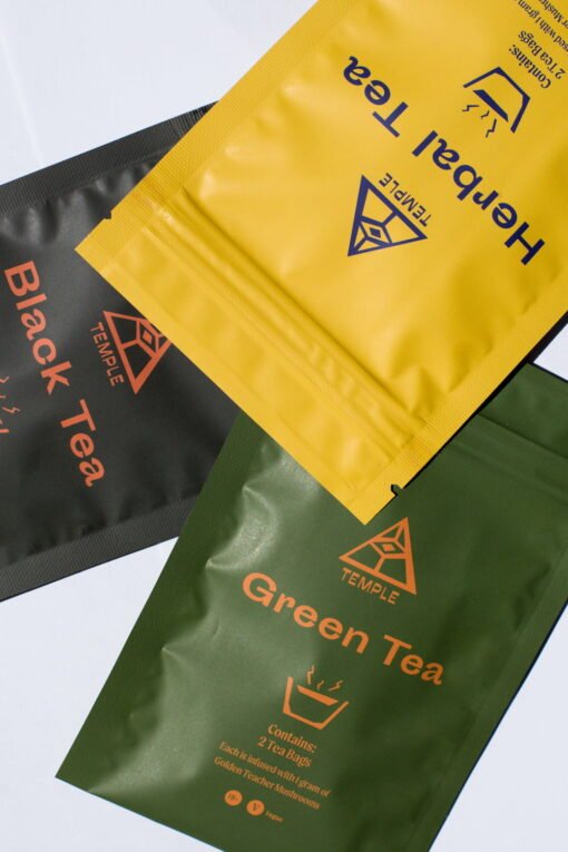 Temple Magic Mushroom Tea Trifecta Pack