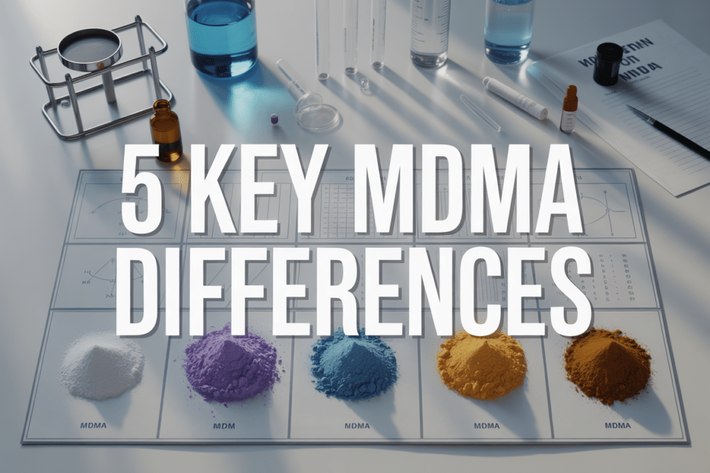 5 Difference Between MDMA aka Ecstasy